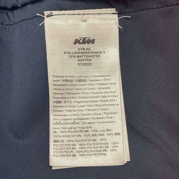 KTM amateur racing jacket - Picture 7 of 8